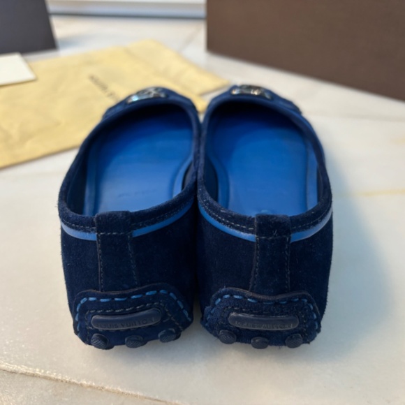 Louis Vuitton Navy Blue Ballerina Shoes - Picture 7 of 9